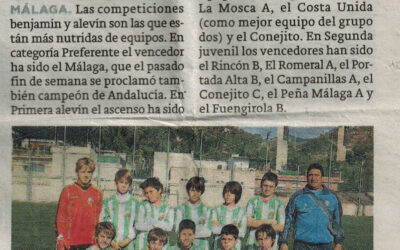 El 1ª Alevín de UDLMosca subcampeón